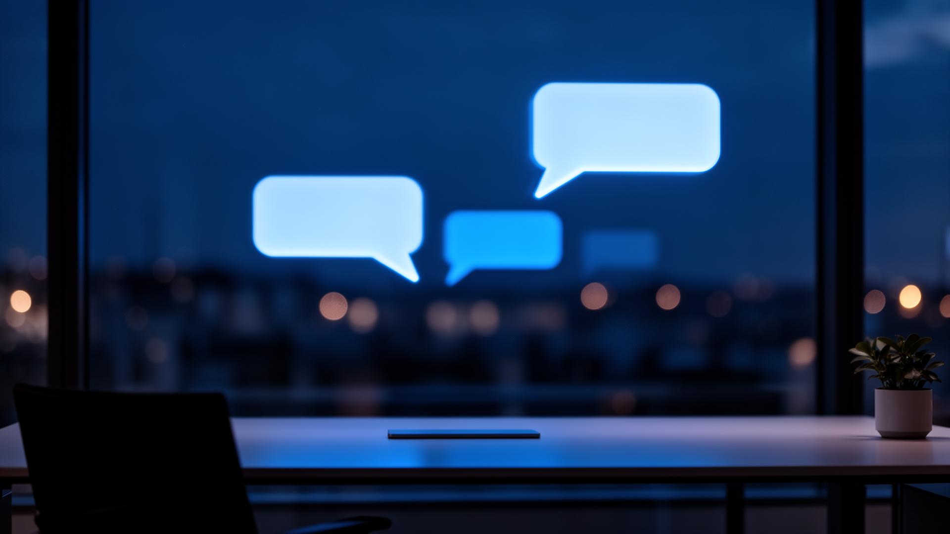 AI-chatbotin keskustelukuplat hehkuvat suomalaisen toimiston ikkunan takana